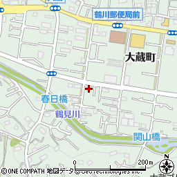 東京都町田市大蔵町468周辺の地図
