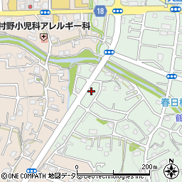 東京都町田市大蔵町3502-18周辺の地図