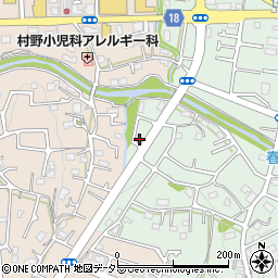 東京都町田市大蔵町3501-1周辺の地図