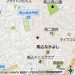 東京都大田区西馬込2丁目25-4周辺の地図