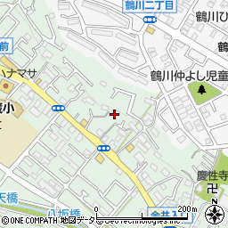 東京都町田市大蔵町2109周辺の地図