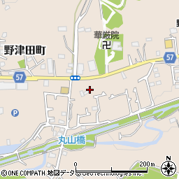 東京都町田市野津田町575周辺の地図