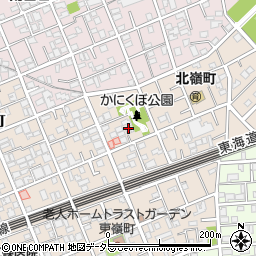 東京都大田区北嶺町16周辺の地図