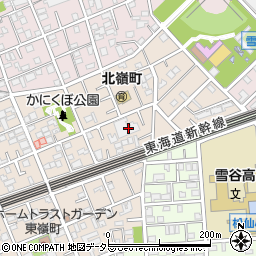 東京都大田区北嶺町27-22周辺の地図