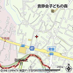 東京都町田市常盤町3181-6周辺の地図