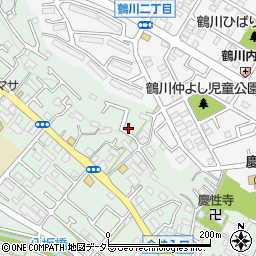 東京都町田市大蔵町2121周辺の地図
