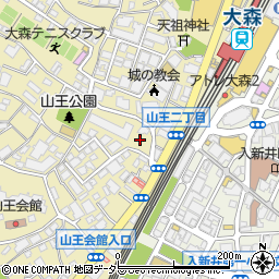 東京都大田区山王3丁目31-7周辺の地図