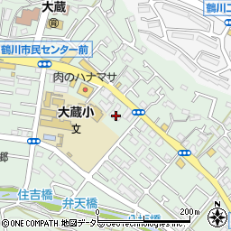 東京都町田市大蔵町293周辺の地図