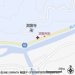 岐阜県加茂郡白川町和泉1155-1周辺の地図