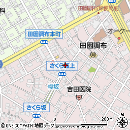 田中理容室周辺の地図