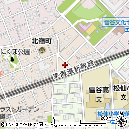 東京都大田区北嶺町26周辺の地図