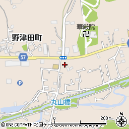 東京都町田市野津田町573周辺の地図
