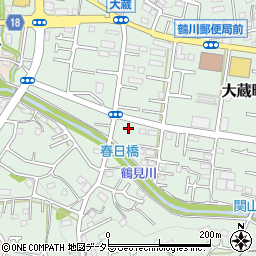 東京都町田市大蔵町493周辺の地図
