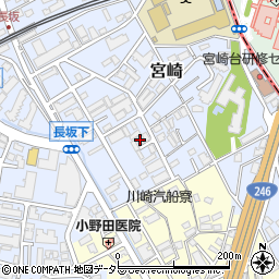 冨田荘周辺の地図