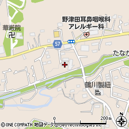 東京都町田市野津田町696周辺の地図
