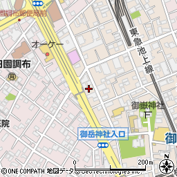 東京都大田区北嶺町42周辺の地図