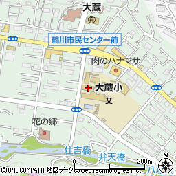東京都町田市大蔵町327周辺の地図