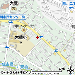 東京都町田市大蔵町294周辺の地図