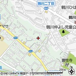 東京都町田市大蔵町2096-3周辺の地図