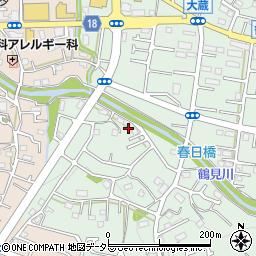 東京都町田市大蔵町2773周辺の地図