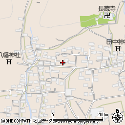岐阜県美濃市上野284周辺の地図
