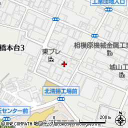 横浜金属株式会社　本社周辺の地図