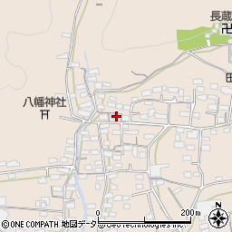 岐阜県美濃市上野278周辺の地図