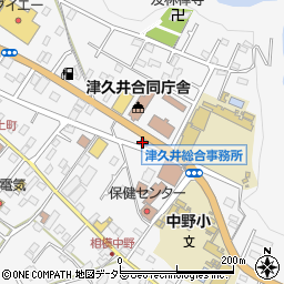 津久井　高齢者支援センター周辺の地図