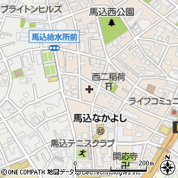 東京都大田区西馬込2丁目24周辺の地図
