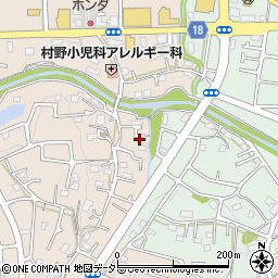 東京都町田市野津田町2780-10周辺の地図