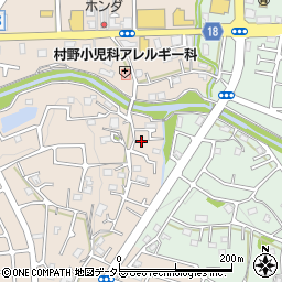 東京都町田市野津田町2780-14周辺の地図