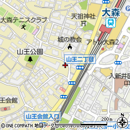 東京都大田区山王3丁目31-1周辺の地図