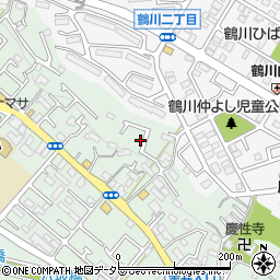 東京都町田市大蔵町2096-7周辺の地図