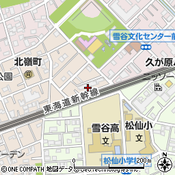 東京都大田区北嶺町25周辺の地図