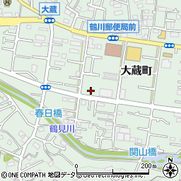 東京都町田市大蔵町469周辺の地図