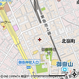 東京都大田区北嶺町40周辺の地図