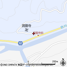 岐阜県加茂郡白川町和泉1156周辺の地図