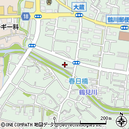 東京都町田市大蔵町514周辺の地図