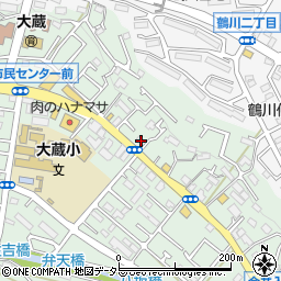 東京都町田市大蔵町2062周辺の地図