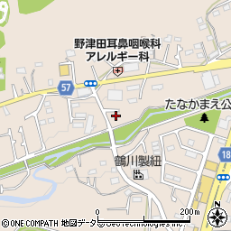 東京都町田市野津田町717周辺の地図