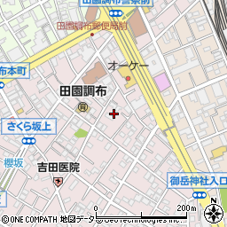 東京都大田区田園調布本町6周辺の地図