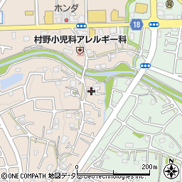 東京都町田市野津田町2780-8周辺の地図