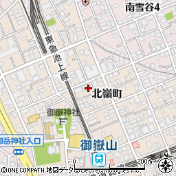 東京都大田区北嶺町6周辺の地図