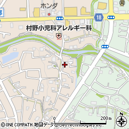 東京都町田市野津田町2780-7周辺の地図