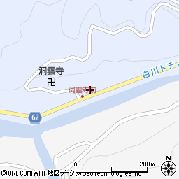 岐阜県加茂郡白川町和泉1181周辺の地図