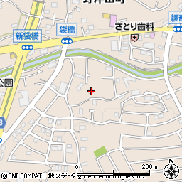 東京都町田市野津田町2644周辺の地図