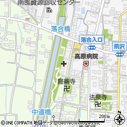 ハイランドホーム甲西荊沢周辺の地図