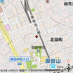 東京都大田区北嶺町39-4周辺の地図