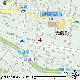 東京都町田市大蔵町470周辺の地図