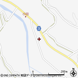 岐阜県中津川市坂下1279周辺の地図